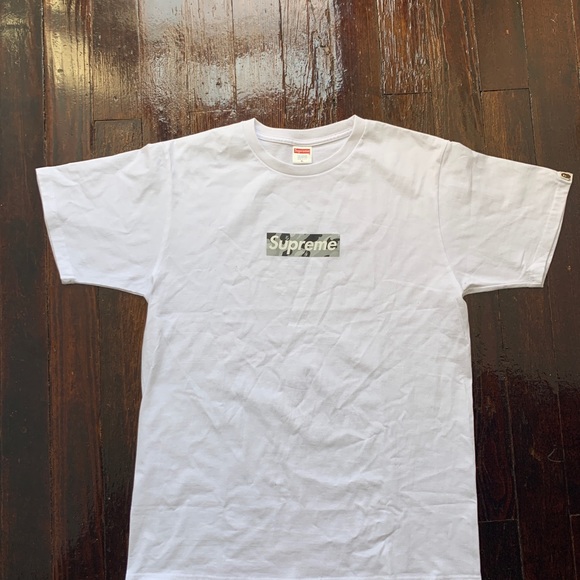 bape x supreme tee